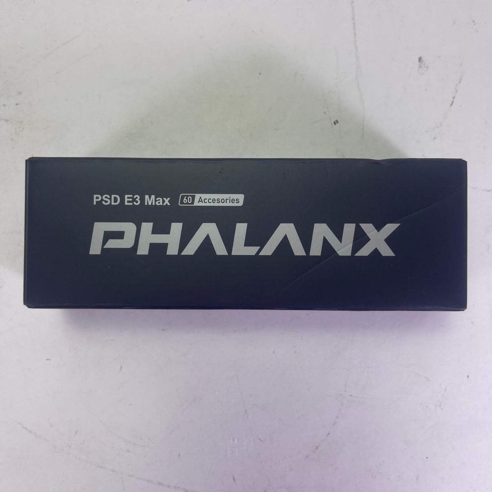 New Phalanx Precision Electric Screwdriver PSD E3 MAX BLACK