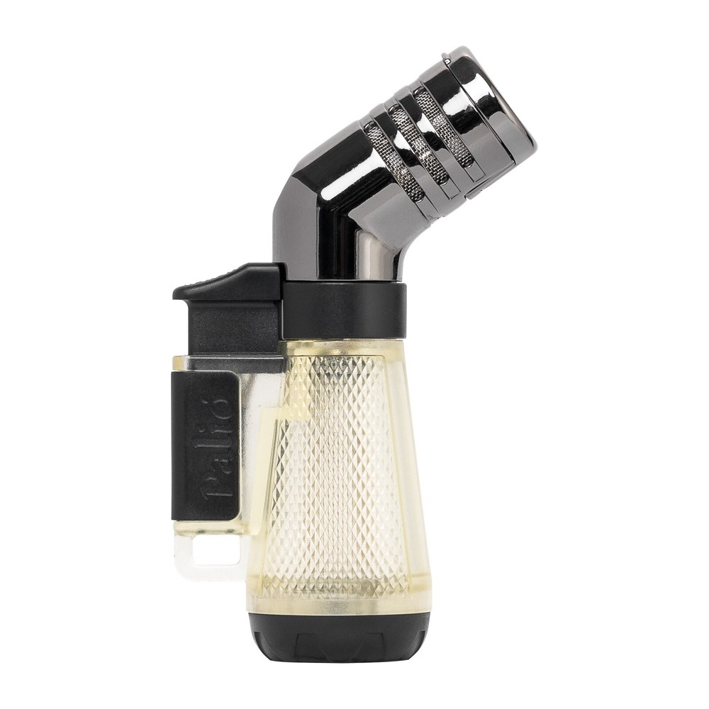 Palio Squadra Angled Triple-jet Flame Lighter, Clear