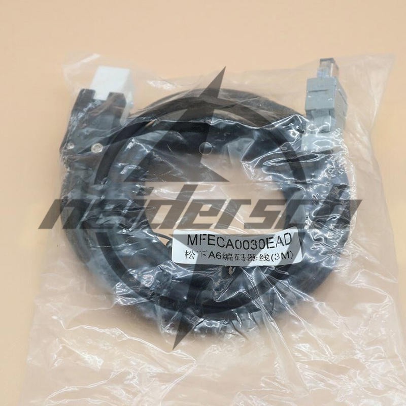 ONE New For Panasonic MFECA0030EAD A6 Servo Motor Encoder Cable 3M