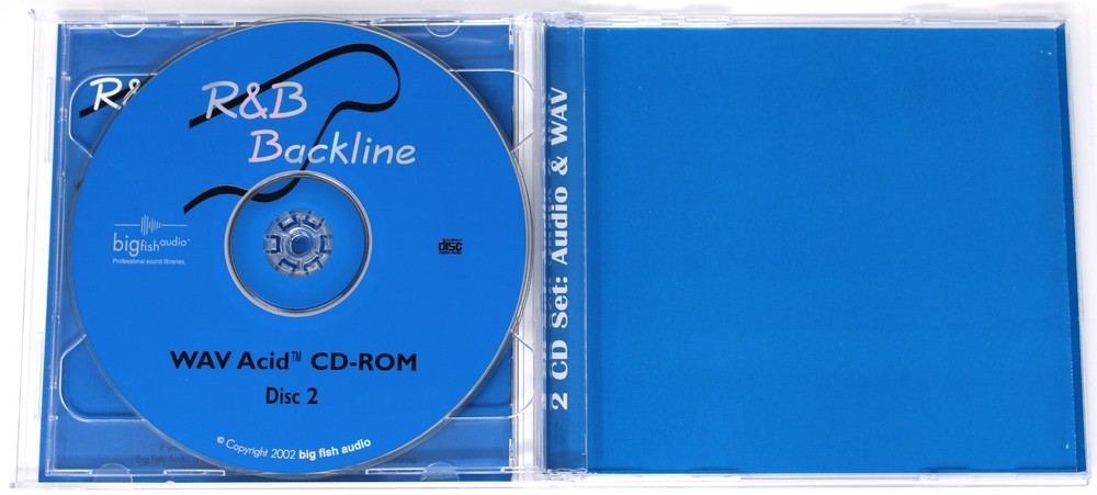 Big Fish Audio R&B Backline Chuck Webb Sample/Sound Library/Sampling Double CD