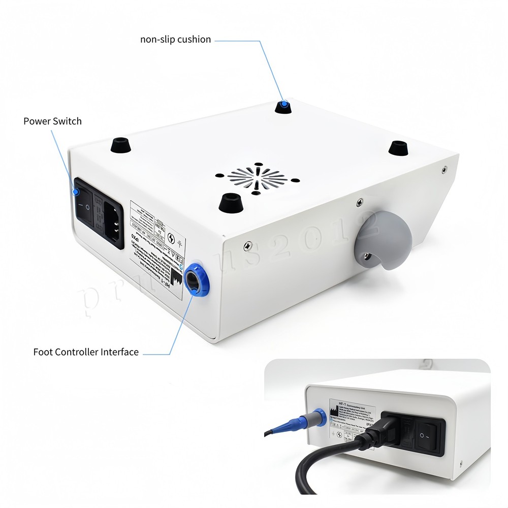 Electro Electrosurgery Unit Machine High Frequency Electric 9pcs Tips Dental