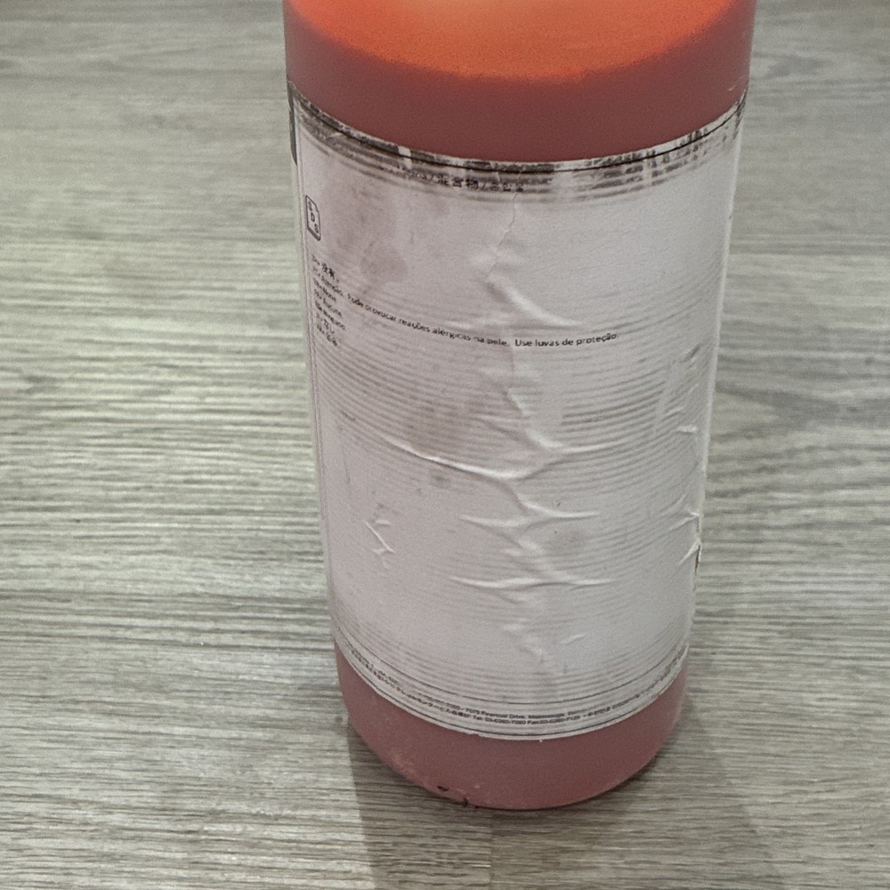 Videojet Coding Ink- For Coding Label Machine- Fluorescent Orange-1 Quart