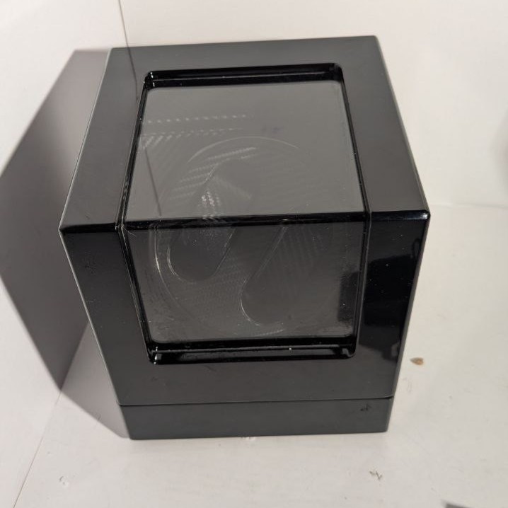 Watch Winders Automatic Mechanical Black Carbon Fiber Double Automatic