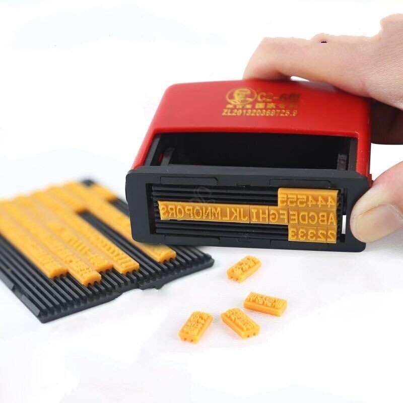 Handheld Coder, Ink Date Printer Date Stamp for Food Plastic Bag Packaging
