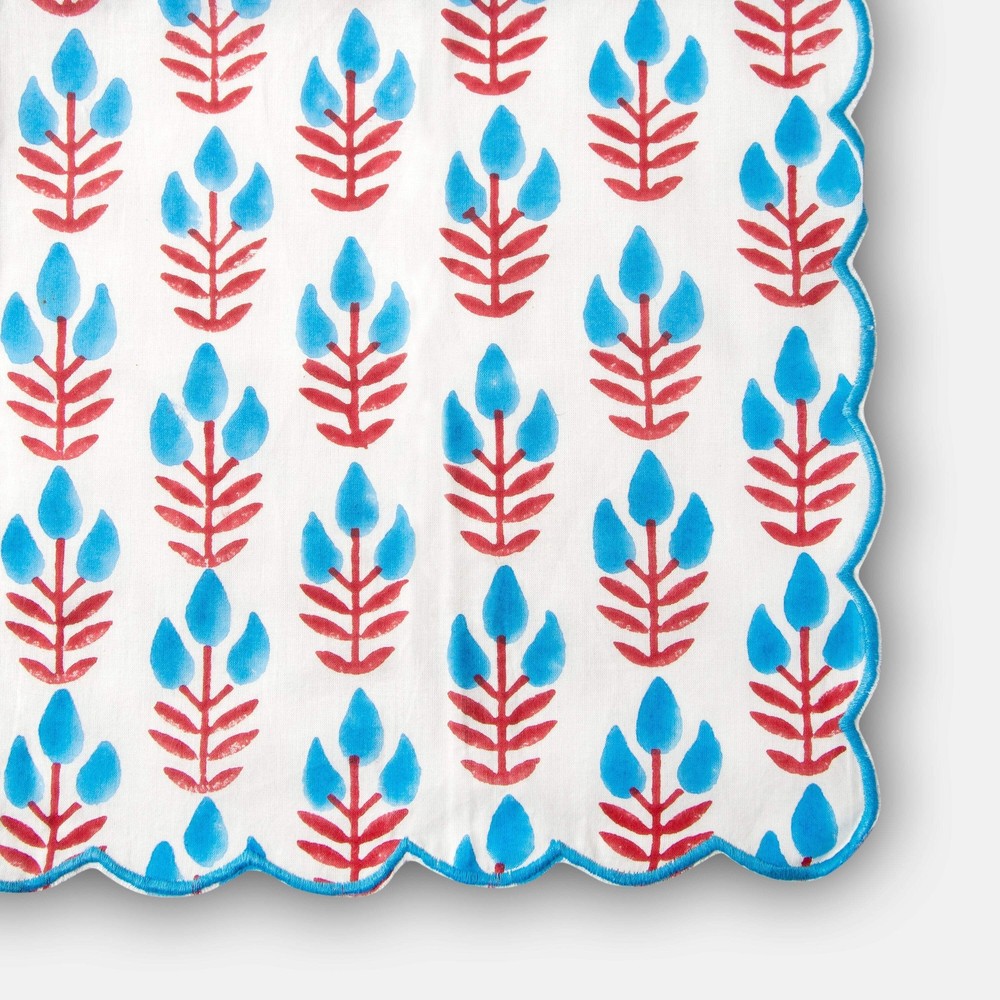 Meadow Handblocked Napkin Set