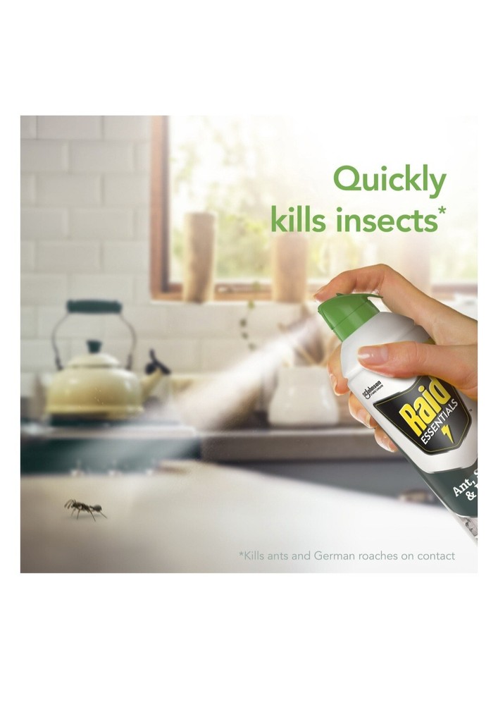 Raid Essentials Ant, Spider & Roach Killer 10 oz.