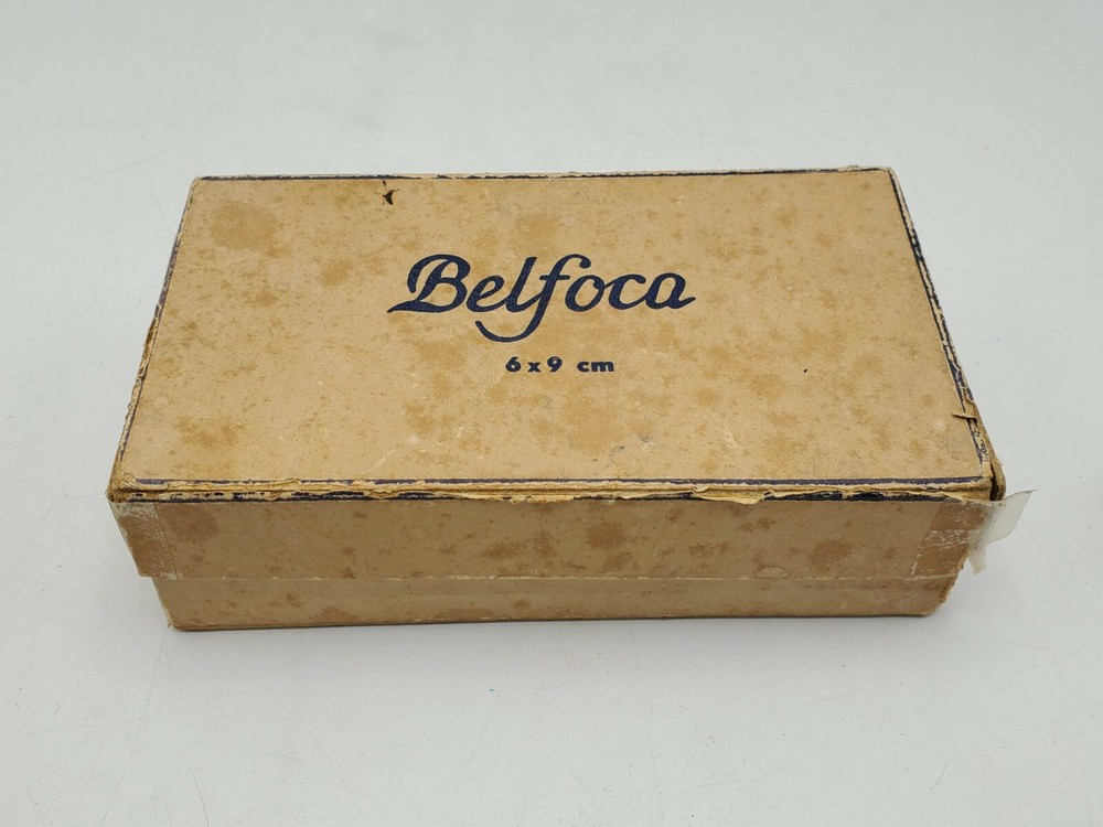 Belca Belfoca 6x9 cm Folding Camera Original Box & Instructions Only - Germany