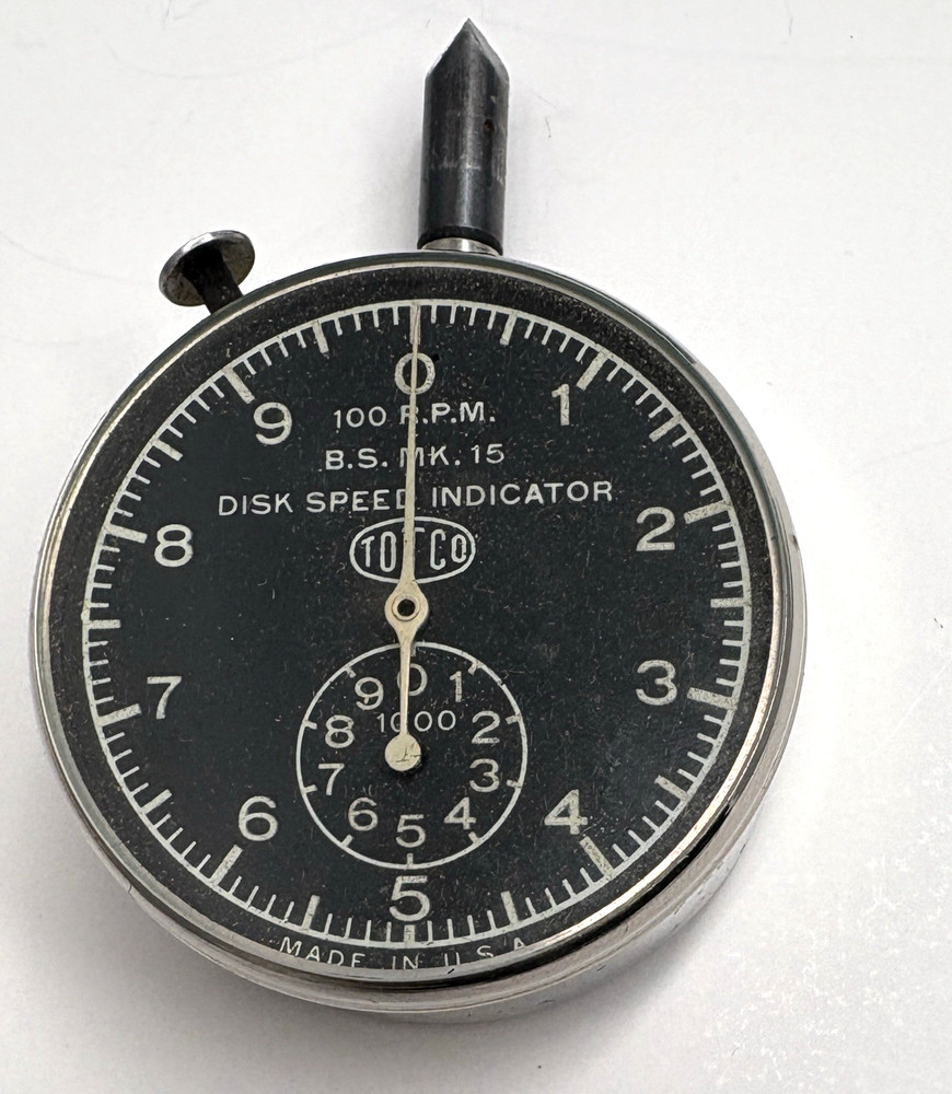 Navy Tachometer TOTCO 942