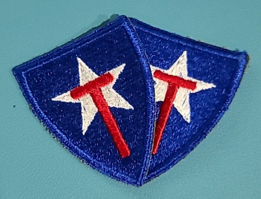 Texas State Guard-Cut Edge-Snow Back Patch #3   (1 Patch)*