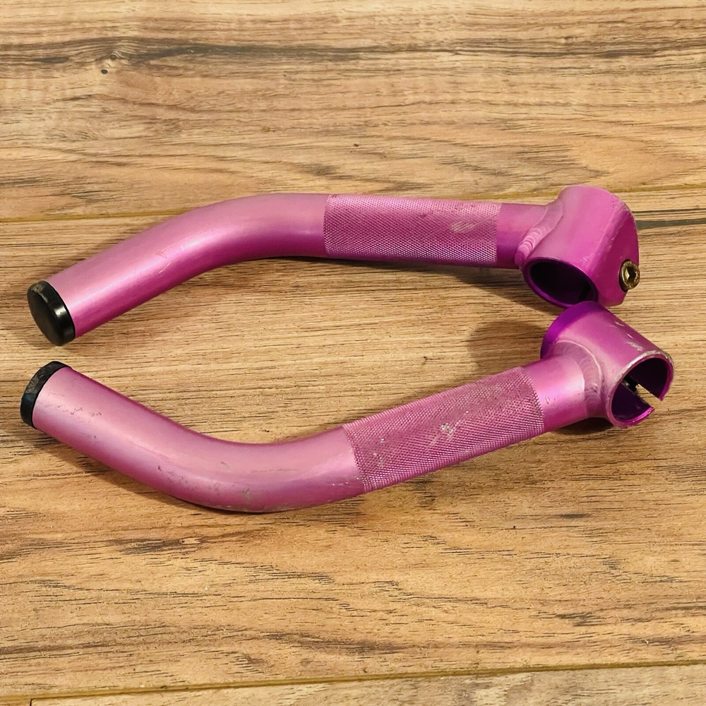 Control Tech Control Stix Purple Ano 3DV Long Bend MTB Bar Ends