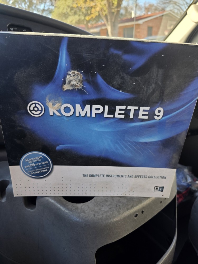 Native instruments Komplete 9  12 DVDs Serial Used?