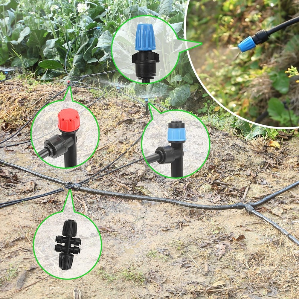 Drip Irrigation Kit – 2026 New Quick-Connect Micro Irrigation System with