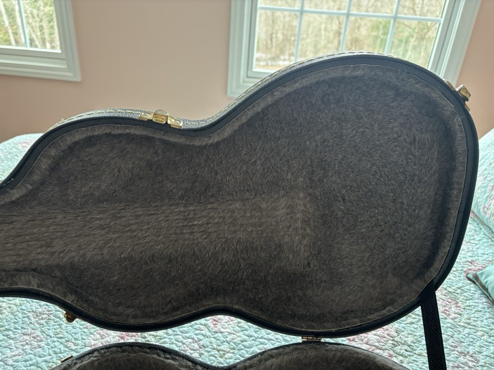 1990's Parlor Guitar Hard Shell Case