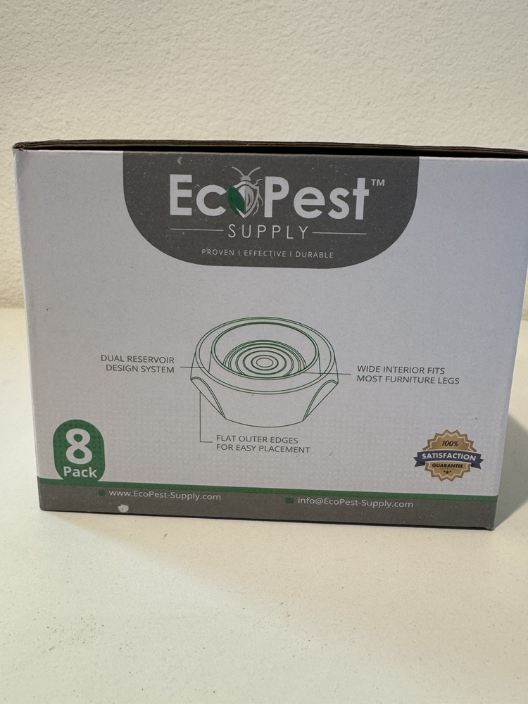 Bed Bug Interceptors – 8 Pack | Bed Bug Blocker (Pro) Interceptor Traps | Insect