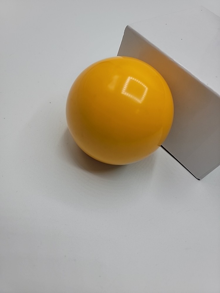 Replacement Billiard Pool 1 Ball Yellow Empire 2.25"