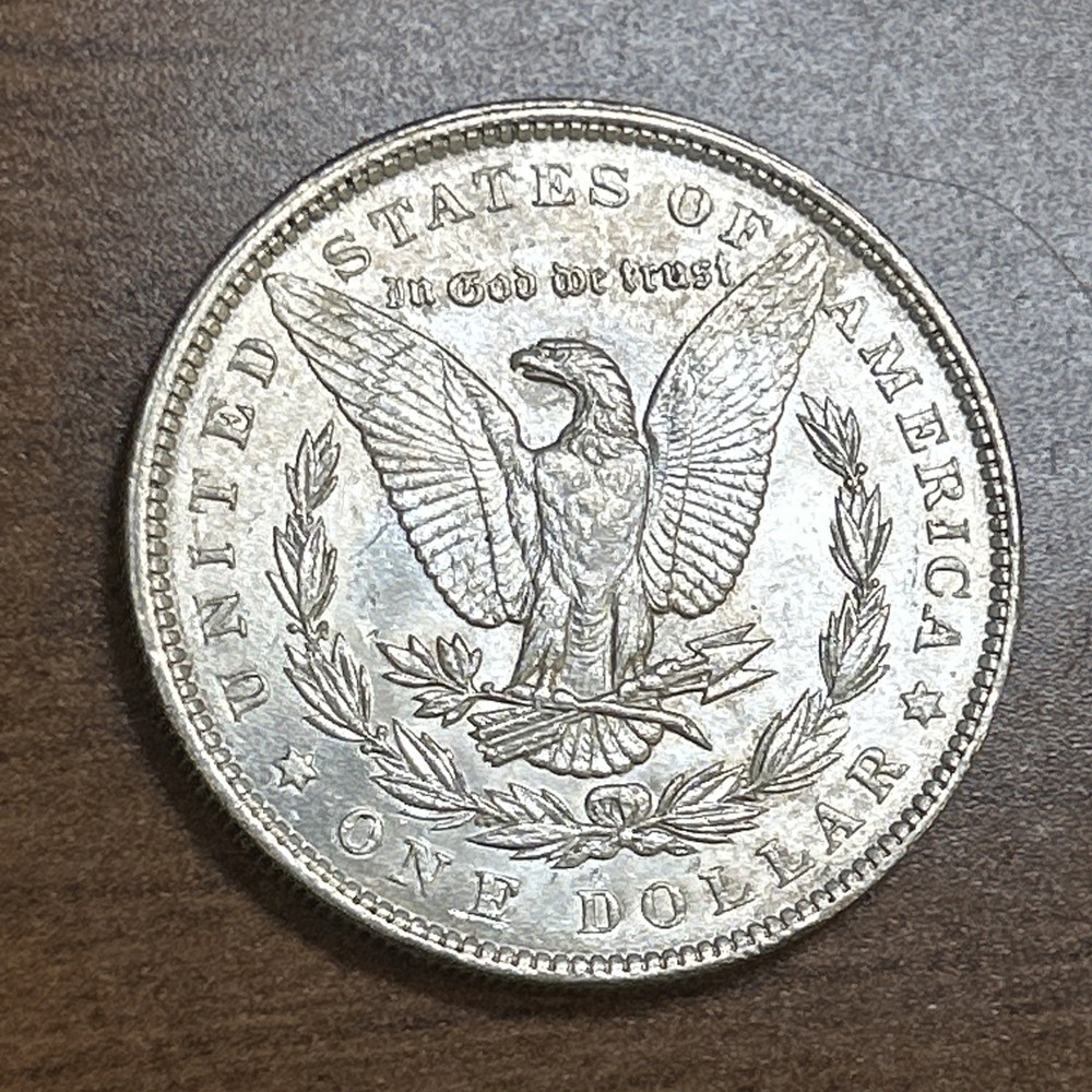 1891 $1 Morgan Silver Dollar Choice BU Uncirculated