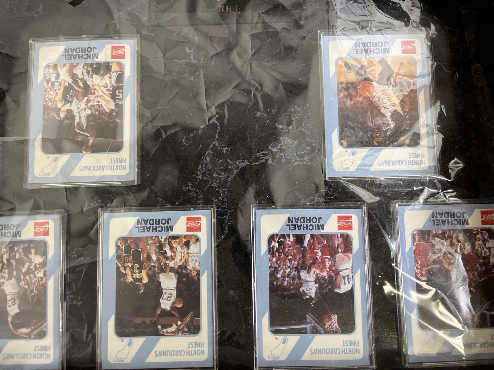 MICHAEL JORDAN COCA COLA NORTH CAROLINA PLAQUE RARE 1989 in box mint near mint