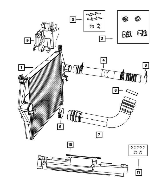 Genuine Mopar Hose Clamp 68359596AA