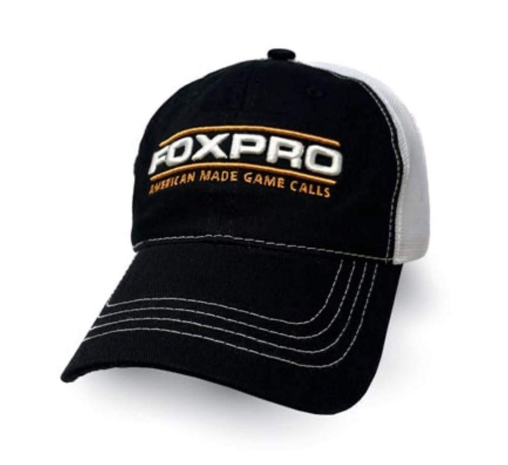 Foxpro Sidekick Black / White Unstructured Men's Hat - HATFXPS
