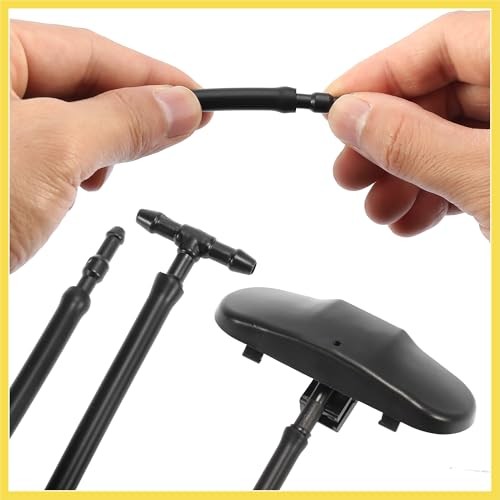 5pcs Front Windshield Washer Nozzles for VW Golf 2012 2 Meters Windshield