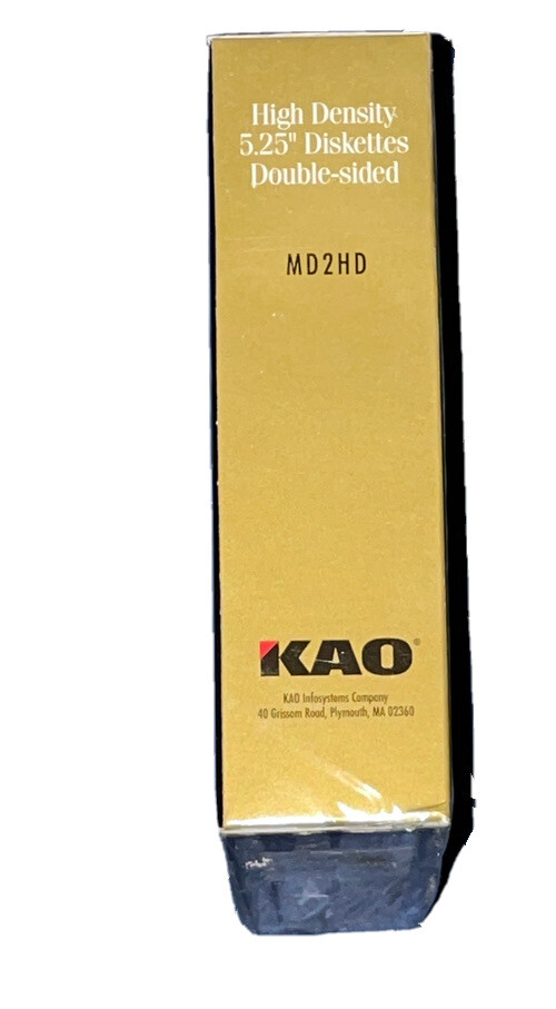 KAO High Density 5.25” Diskettes