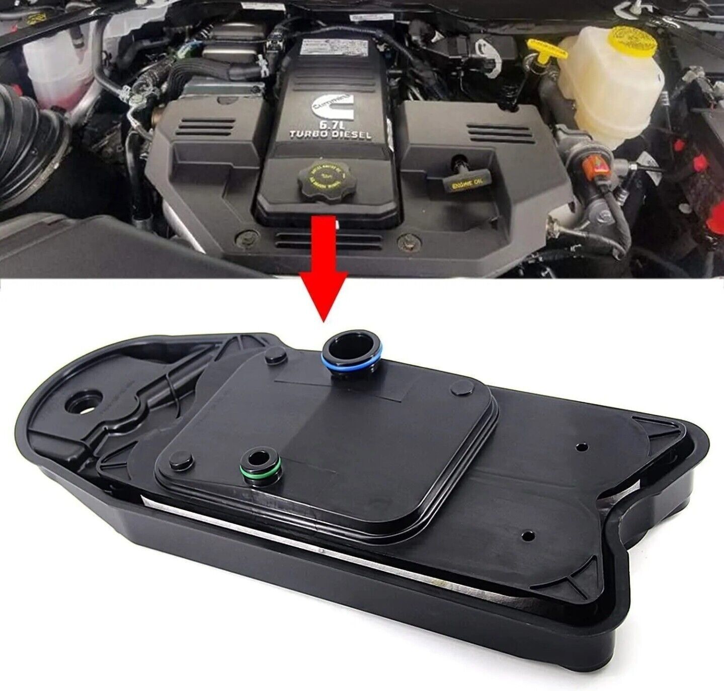 GENUINE Fleetguard Crankcase CCV Filter Cummins 07-20 Dodge Ram 6.7L 2500-5500