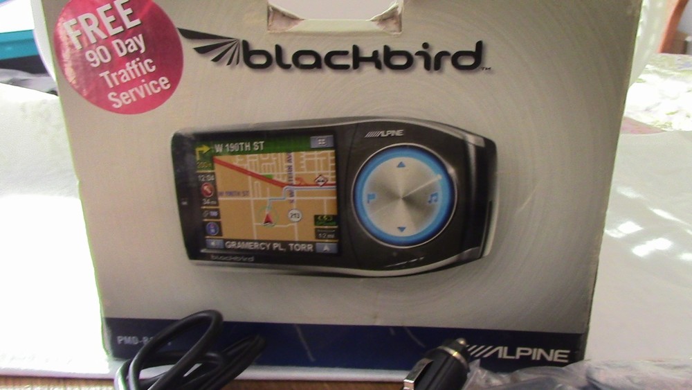 ALPINE BLACKBIRD PMD-B100T Portable Navigation System GPS