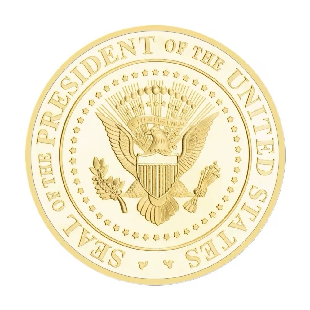 🦅 2025 - 2029 🇺🇸 Donald Trump Challenge Commemorative Coin 🪙 45/47 2nd Term!