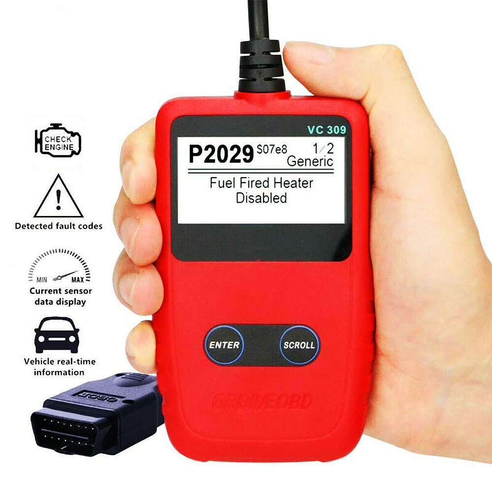 Automotive OBD2 Scanner Car Code Reader Diagnostic Tool Shut Engine Light Off