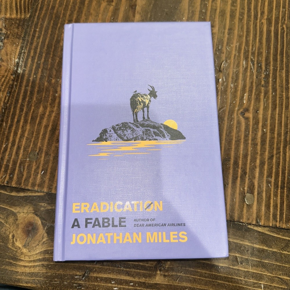 Jonathan Miles - Eradication A Fable (Hardback) Very Good Condition