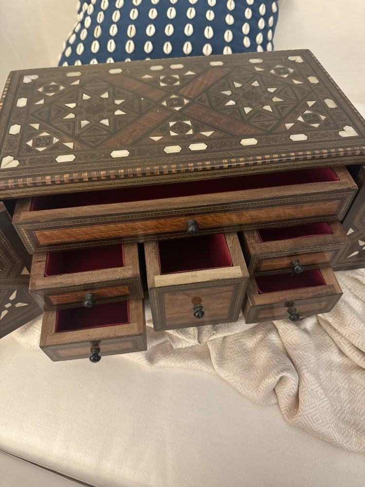 Middle Eastern Decorative Inlay Box