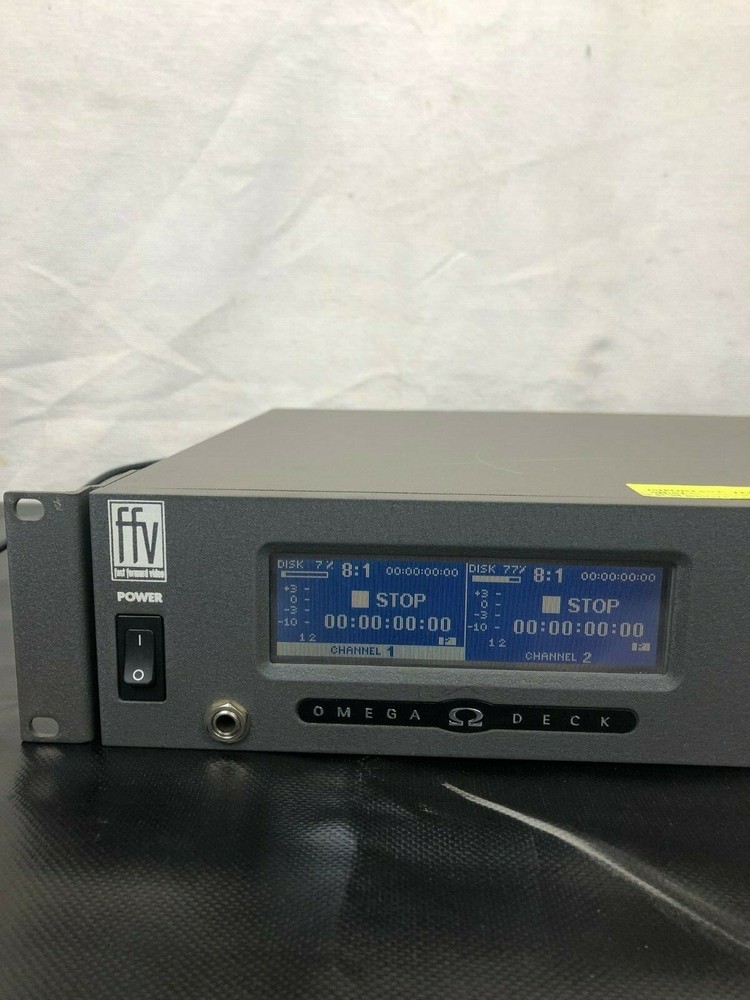 Fast Forward Video Omega Deck Digital Video Recorder