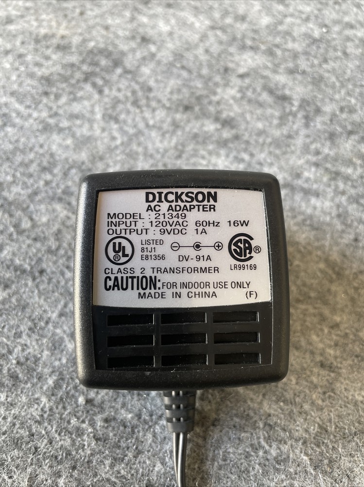 Dickson TH601 Chart Record Circular Temperature/Humidity Recorder 120 VAC