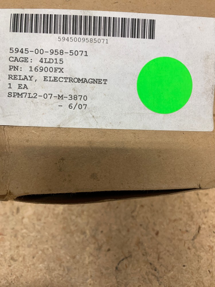 Relay electromagnet 12VDC/80A 5945-00-958-5071