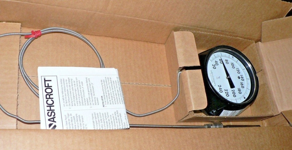 ASHCROFT THERMOMETER 600A-01-C03-B01-A1-L01-AK