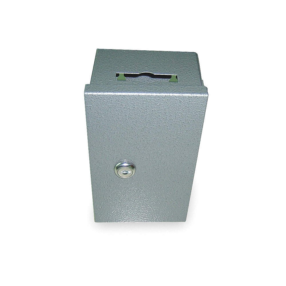 GRAINGER APPROVED 2NEU5 Key Drop Box,Wall Mount 2NEU5