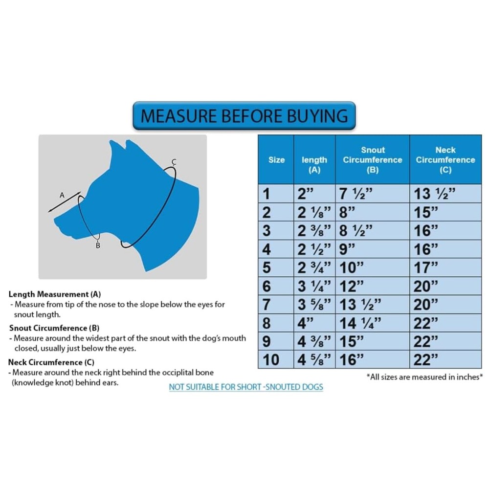 Italian Basket Muzzle, Adjustable and Secure - Black, Size 9
