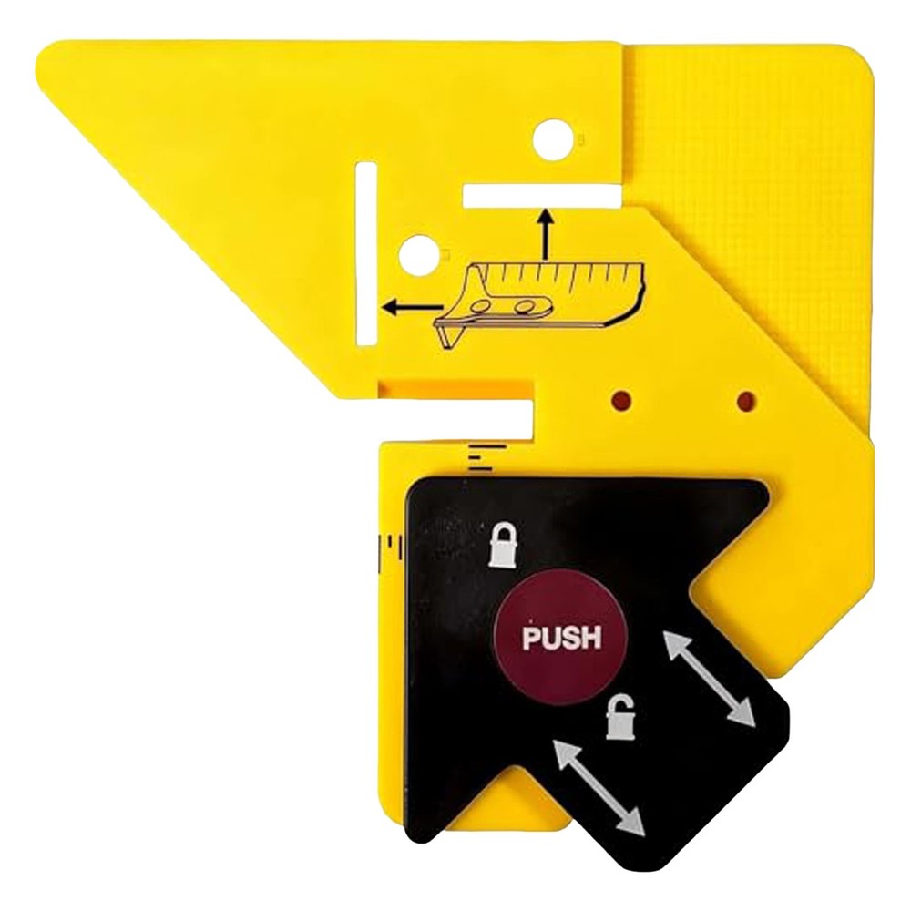 Trim45 Carpentry Aid Auxiliary Measuring Tool Woodworking Precision Marking Tool