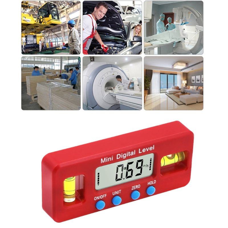 Protractor Slope Inclinometer High Accuracy Angle Finder Level Meter Measuring