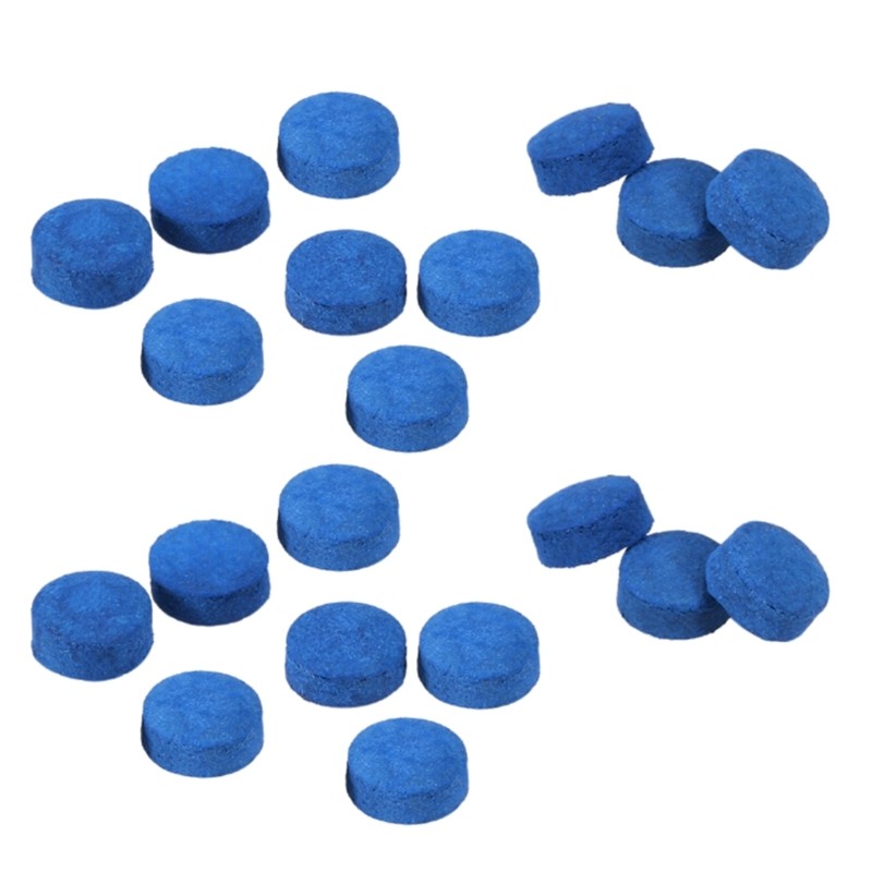 20 Pcs Billiard Pool Cue Tips Replacement Cue Tips Billiard Pool Tips