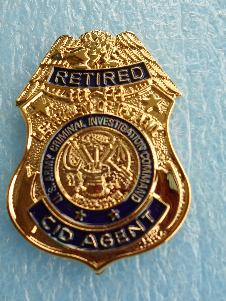 Army CID Shield Paperweight