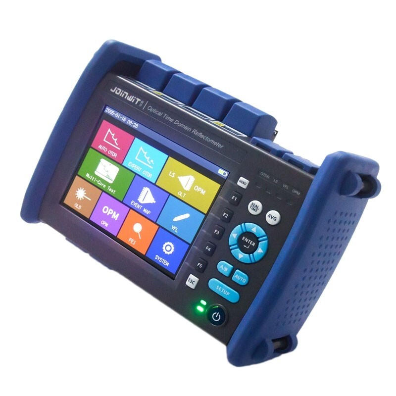 JW3302E Automatic OTDR Optical Time Domain Reflectometer 5.6-inch Touch Screen