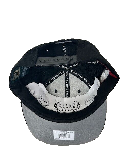 Field Grade Skylab NASA Flight Operations Strapback Adjustable Hat Black