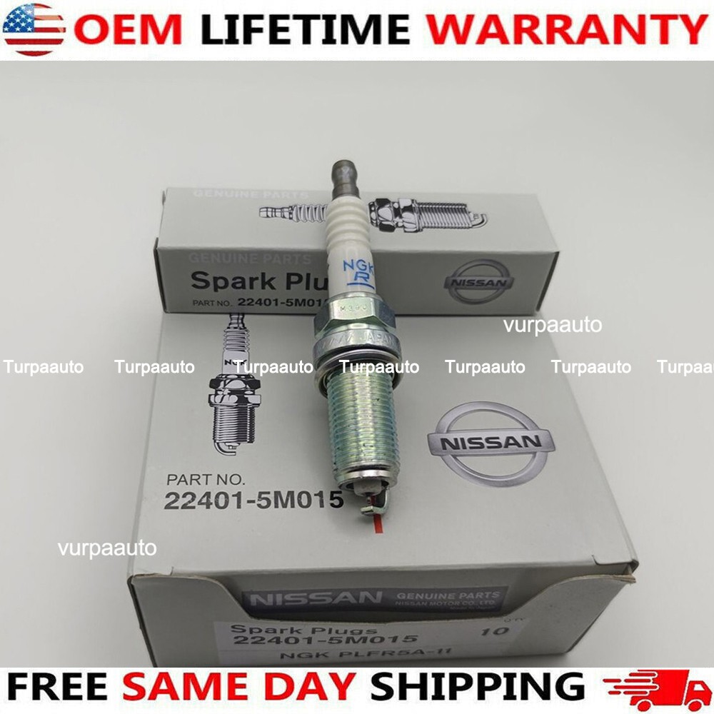 6 PCS NGK Laser Iridium Spark Plugs PLFR5A11 22401-5M015 FOR VQ35 VQ40 3.5L 4.0L