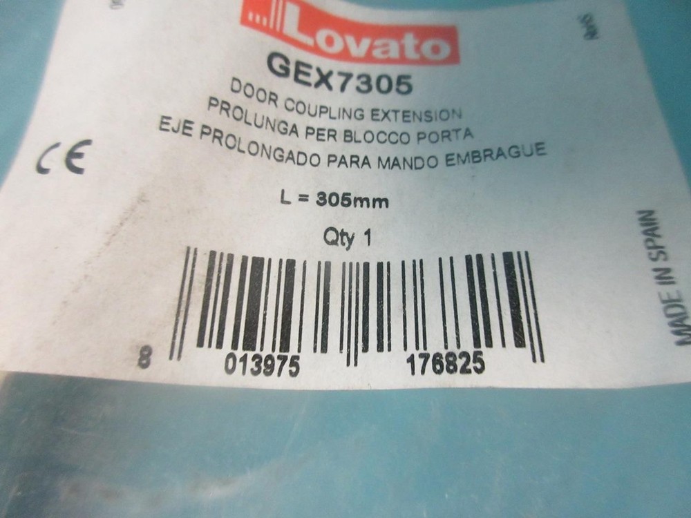 Lovato Electric GEX7305 Door Coupling Extension 305mm