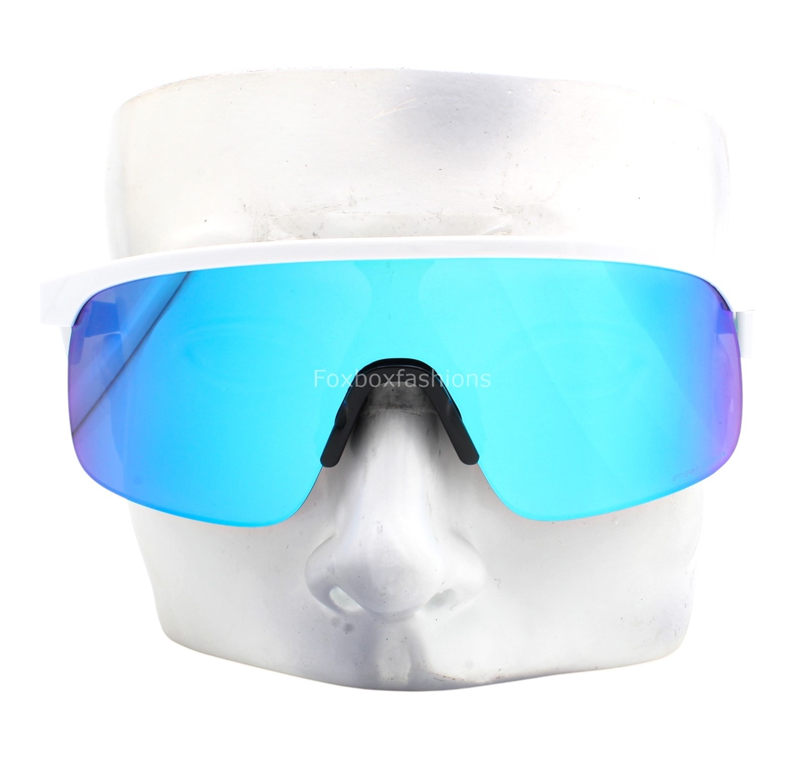 Oakley Youth Fit Sunglasses OJ9010-0723 Resistor XS White Blue Mirror Kids Size