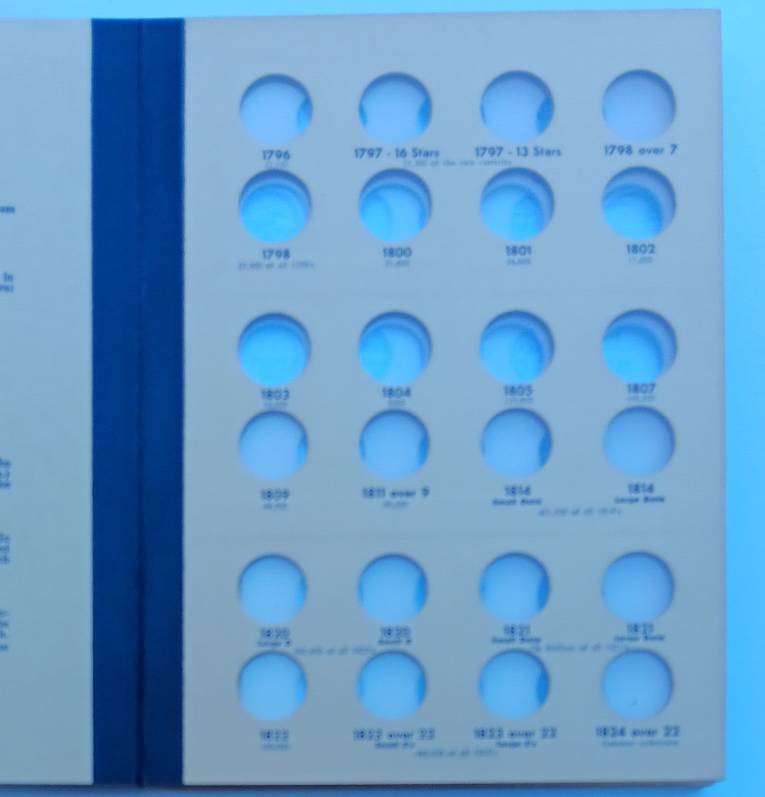 Library Of Coins 1796-1853 Early Draped Capped Seated Dimes Vol. 41 Part 1 Album