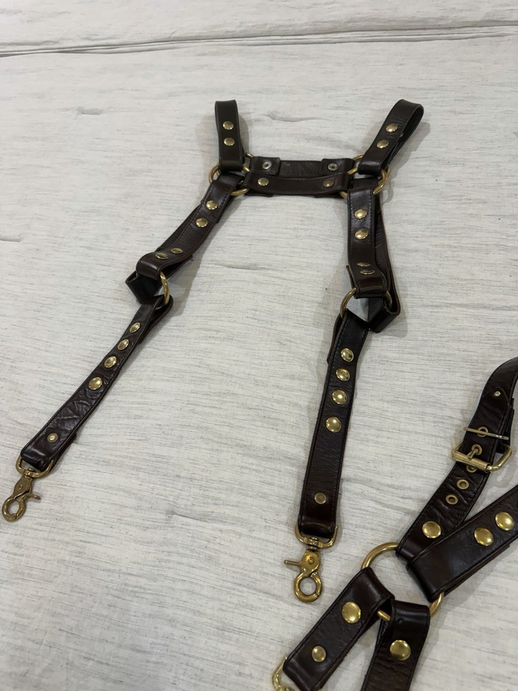 Leather Harmless with Leg Body Strap