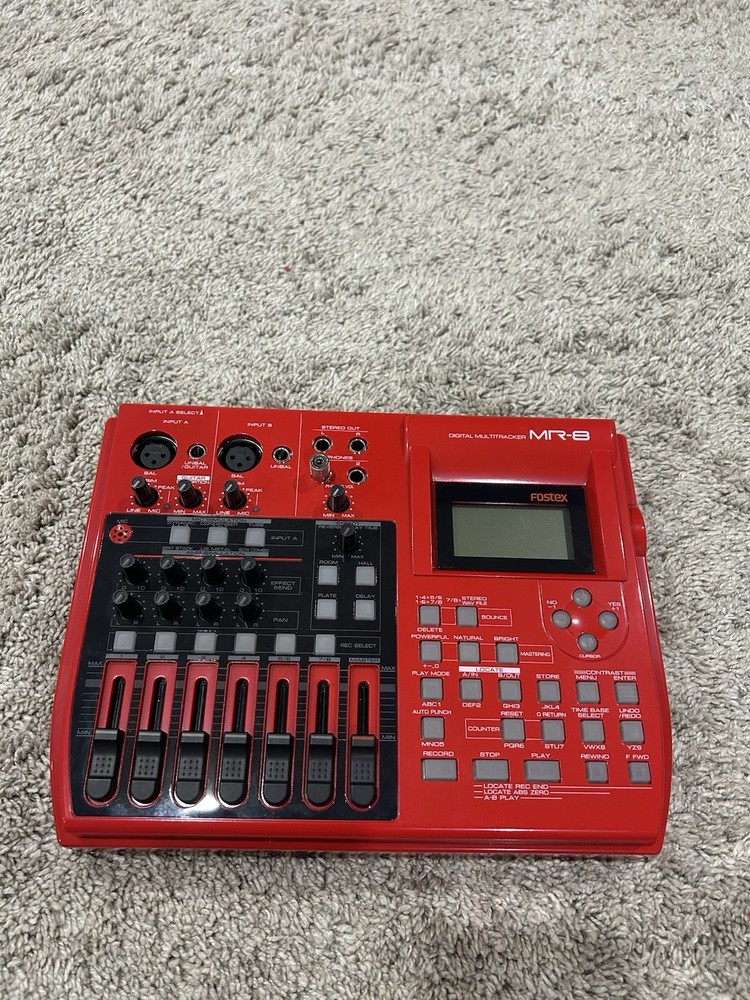 FOSTEX MR-8 Digital MultiTracker - READY TO RECORD!