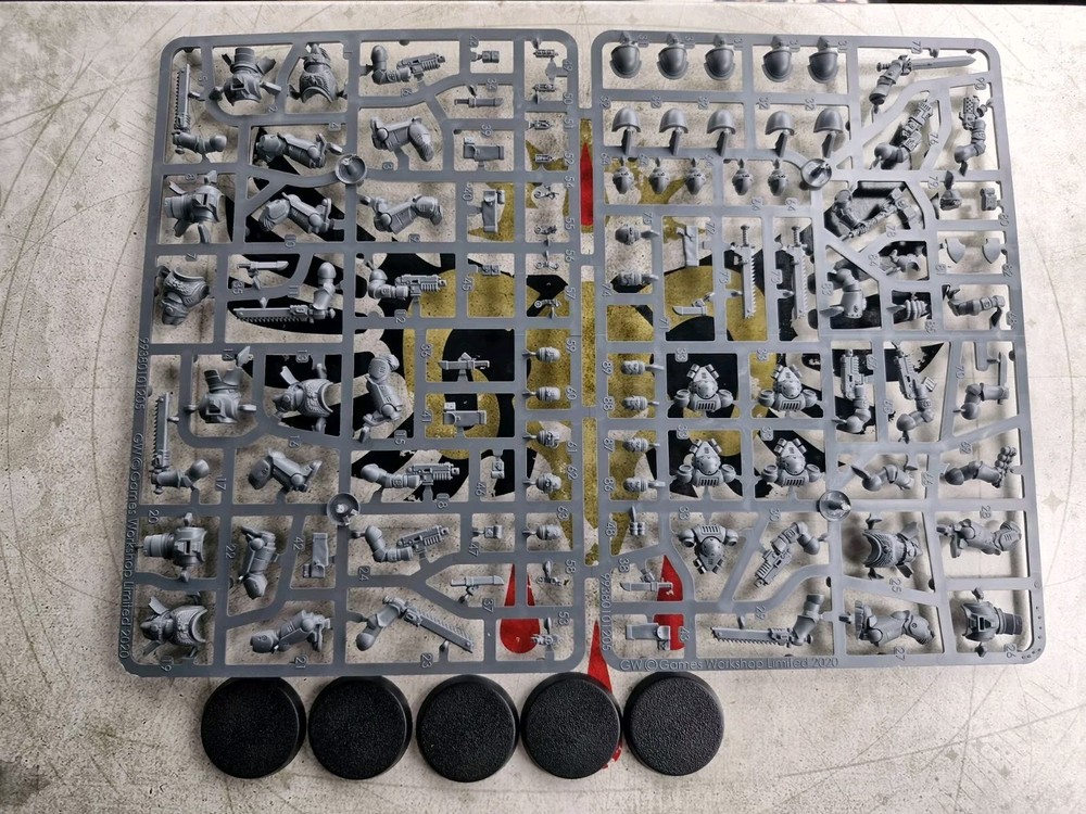 40k Space Marines 5 X Assault Intercessors